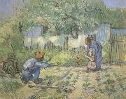 Vincent Van Gogh First Steps (nn04) Sweden oil painting artist